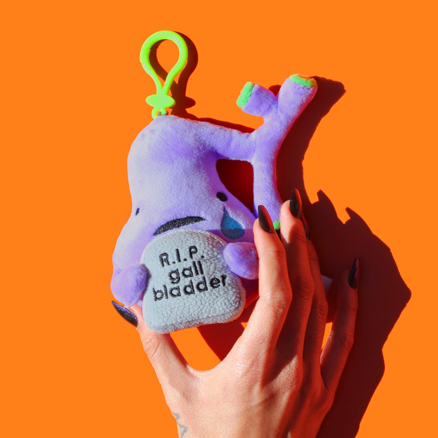 Gallbladder keychain - R.I.P. Gall Bladder