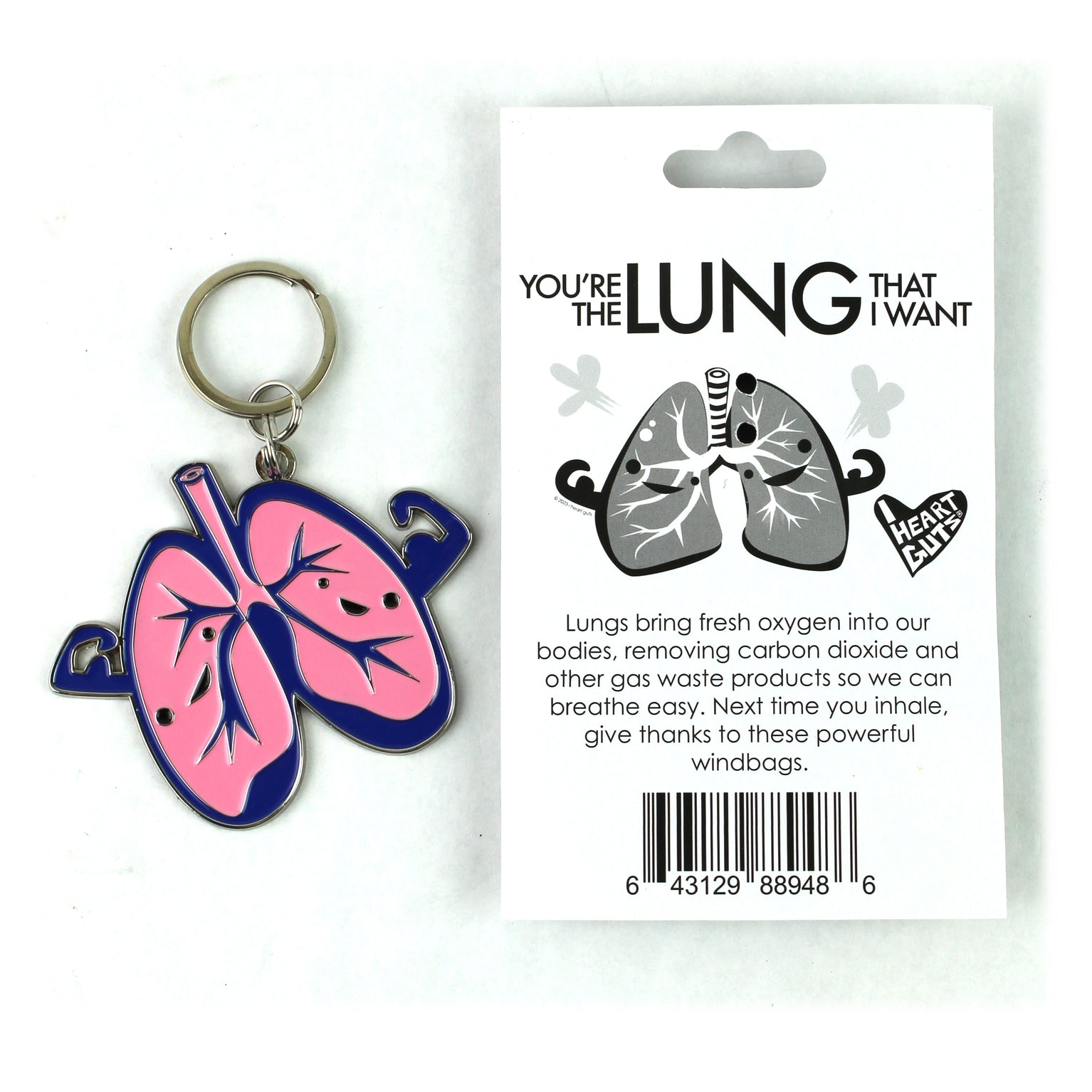Keychain Lungs - You're The Lung That I Want