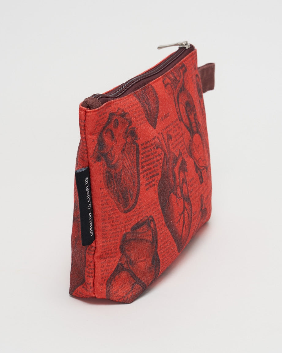 zip case anatomical heart (red)