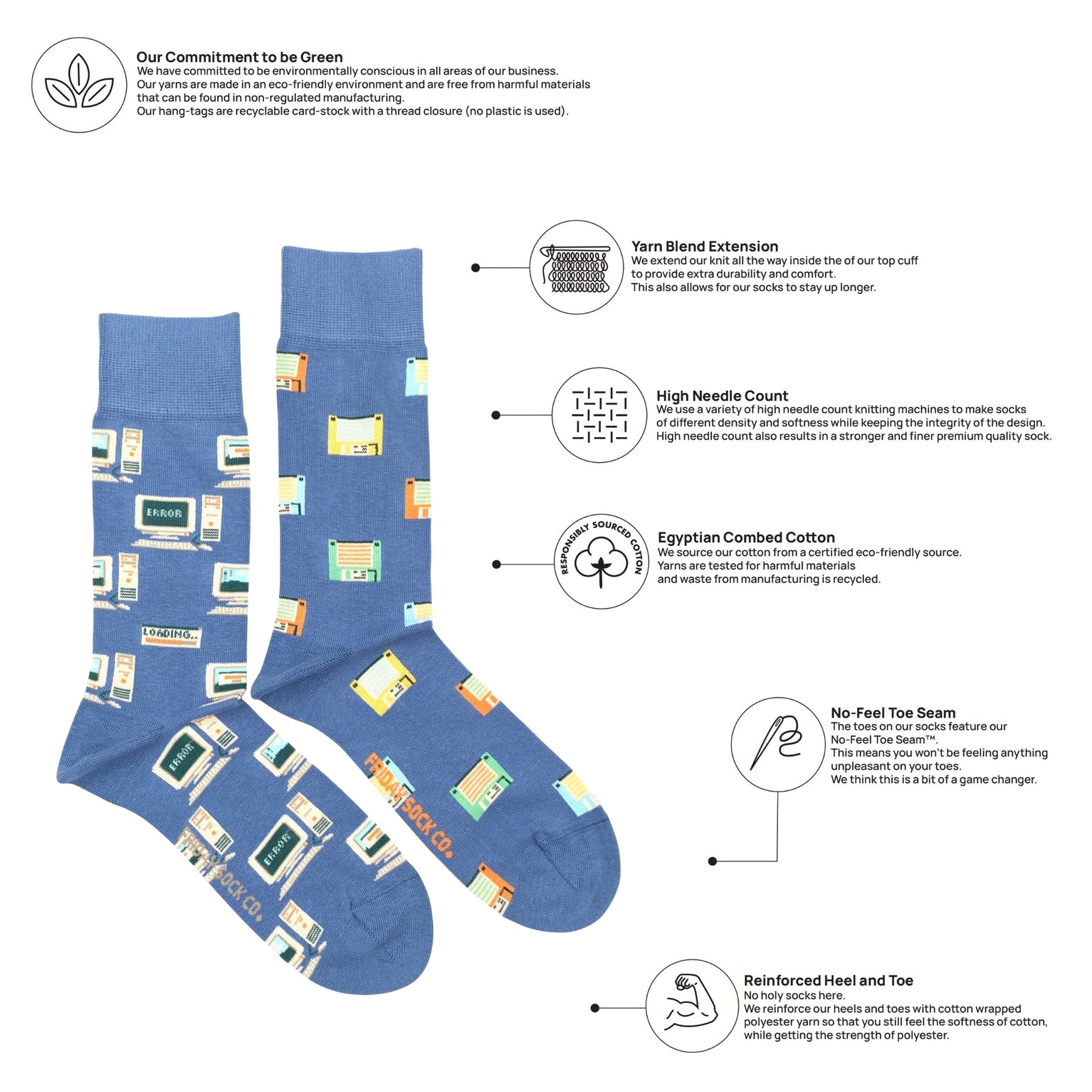 socks Floppy Disk & Vintage computer