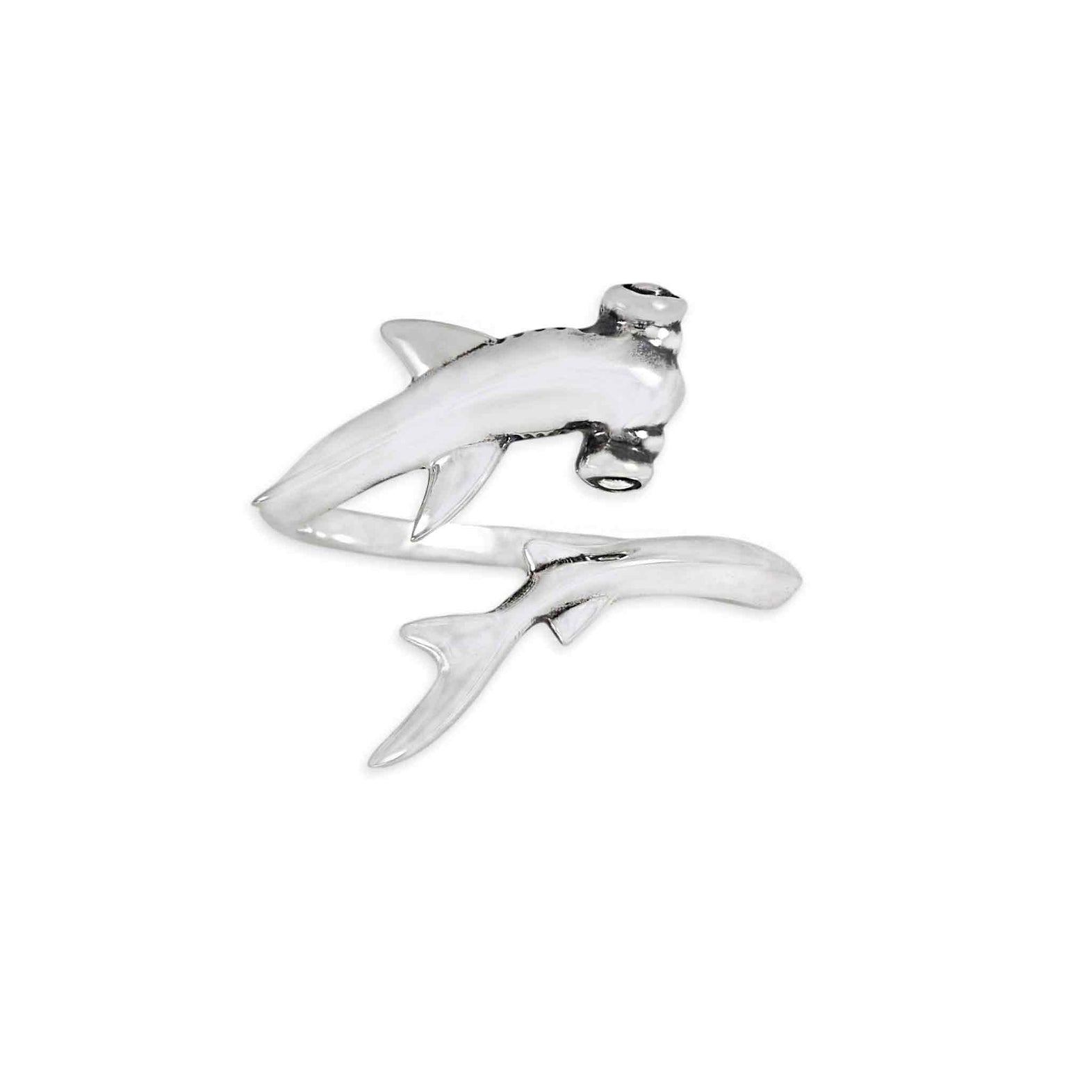 Silver ring hammerhead shark