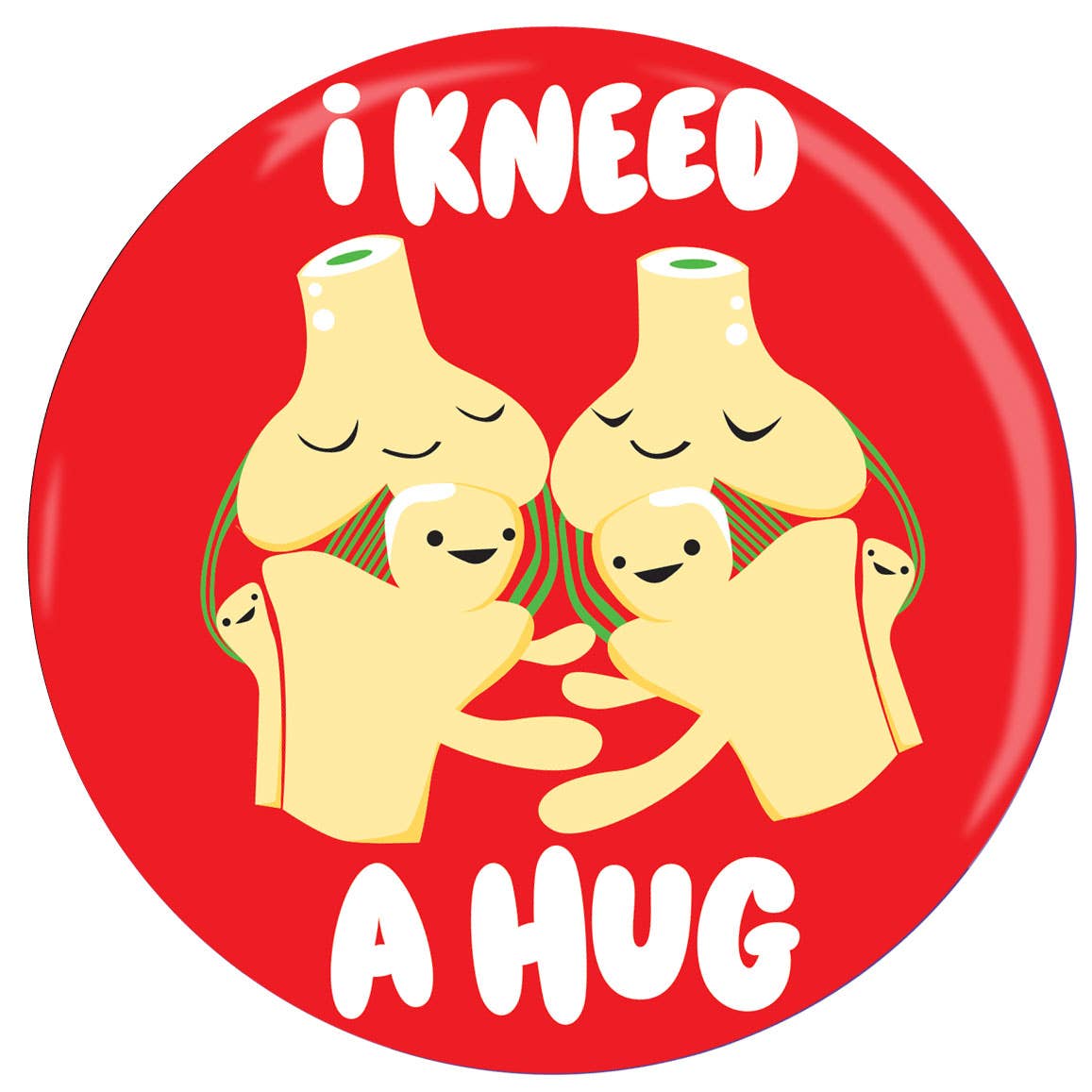 Magneet Knie - Kneed a Hug