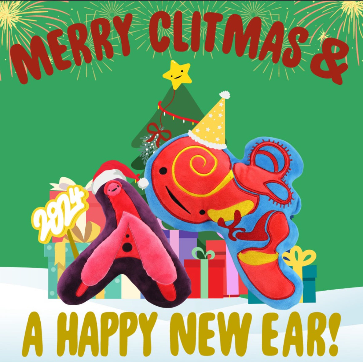 e-Cadeaubon "Merry Clitmas & A Happy New Ear"