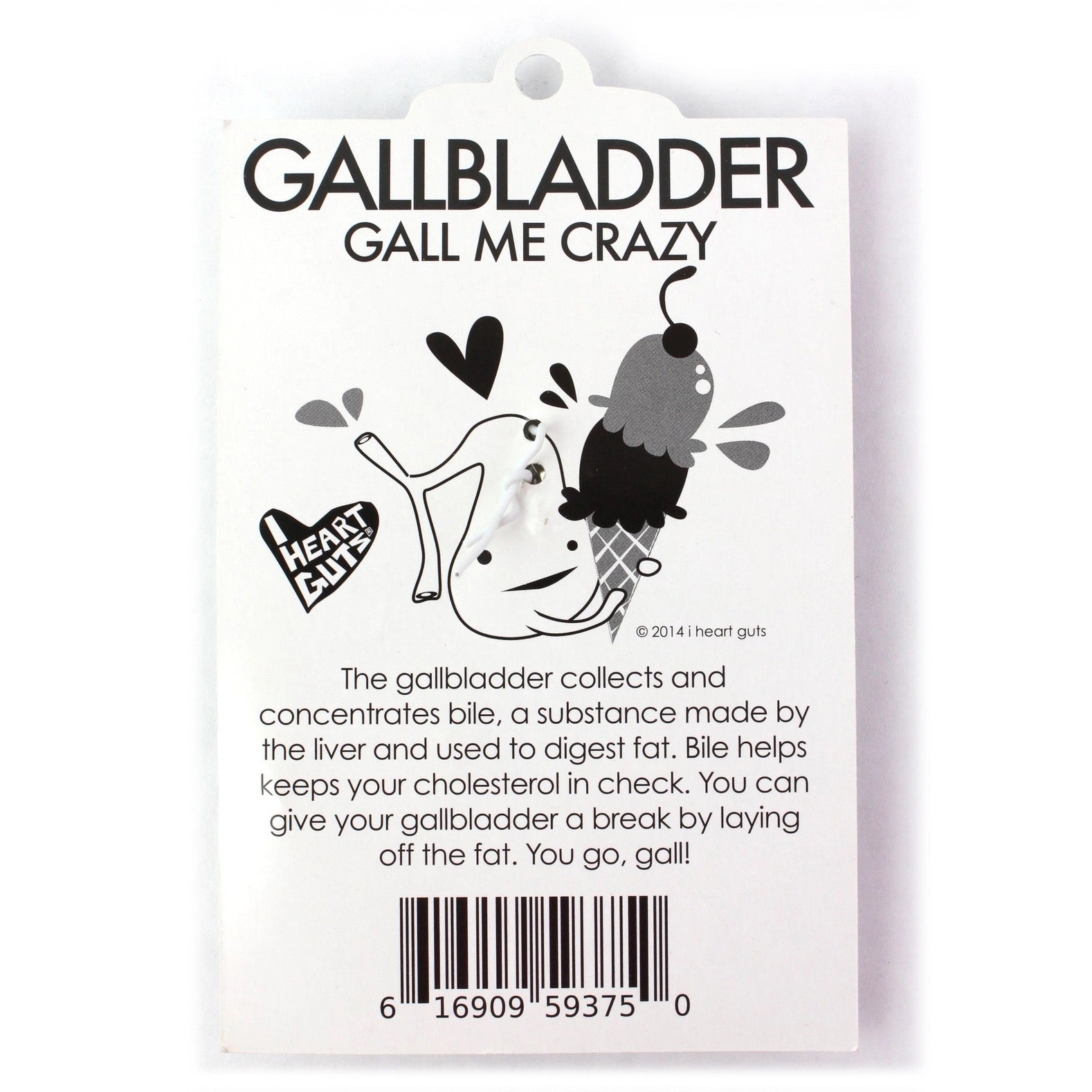 Sleutelhanger Galblaas - Gall of the Wild
