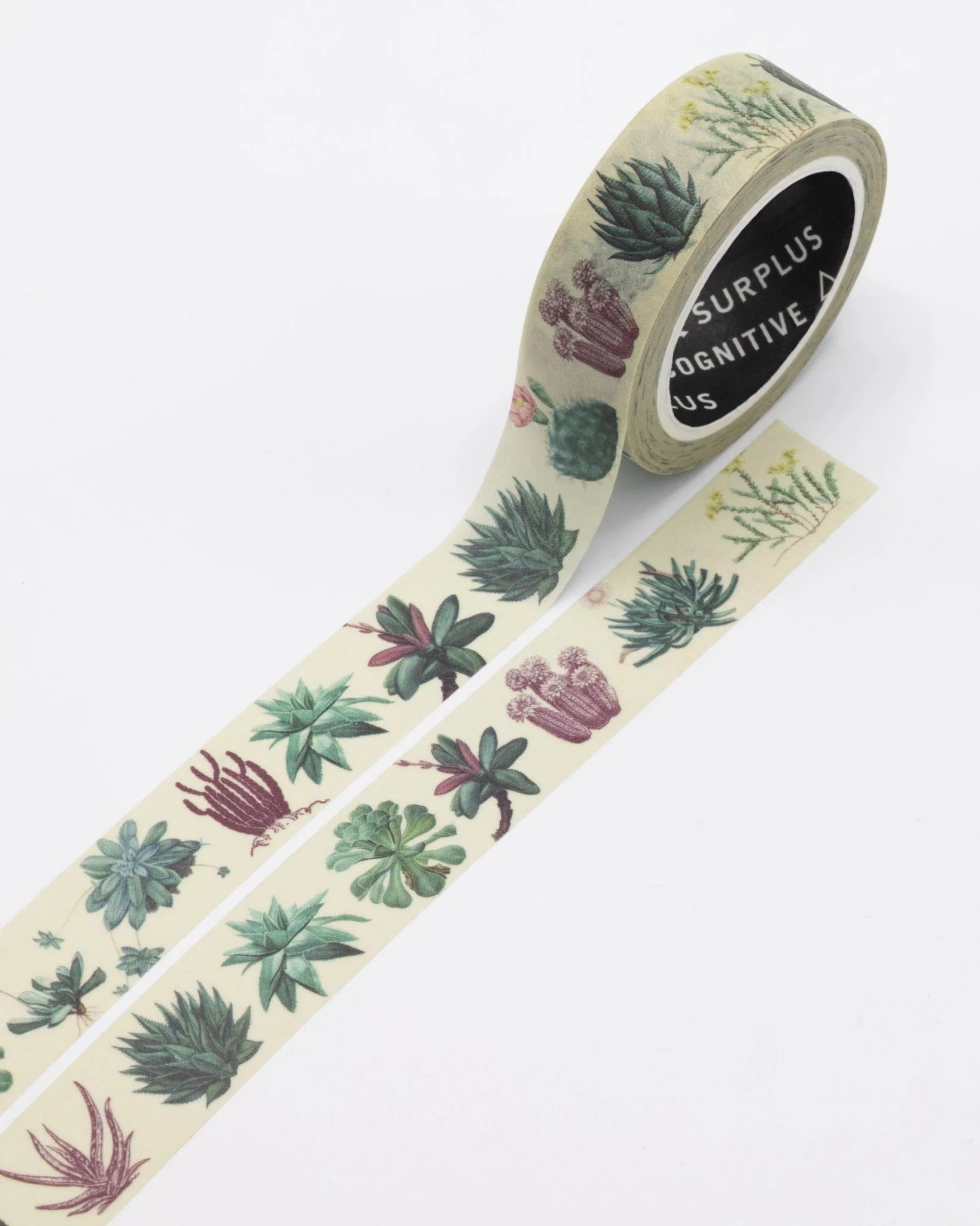 Washi-tape vetplanten