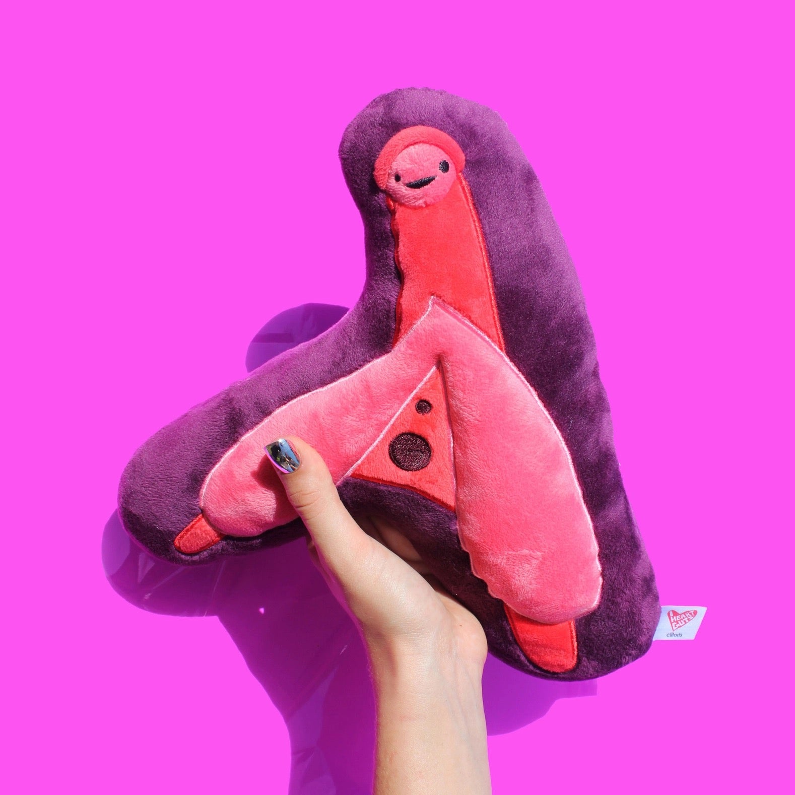 Knuffel clitoris - Enjoy Your Clitoris