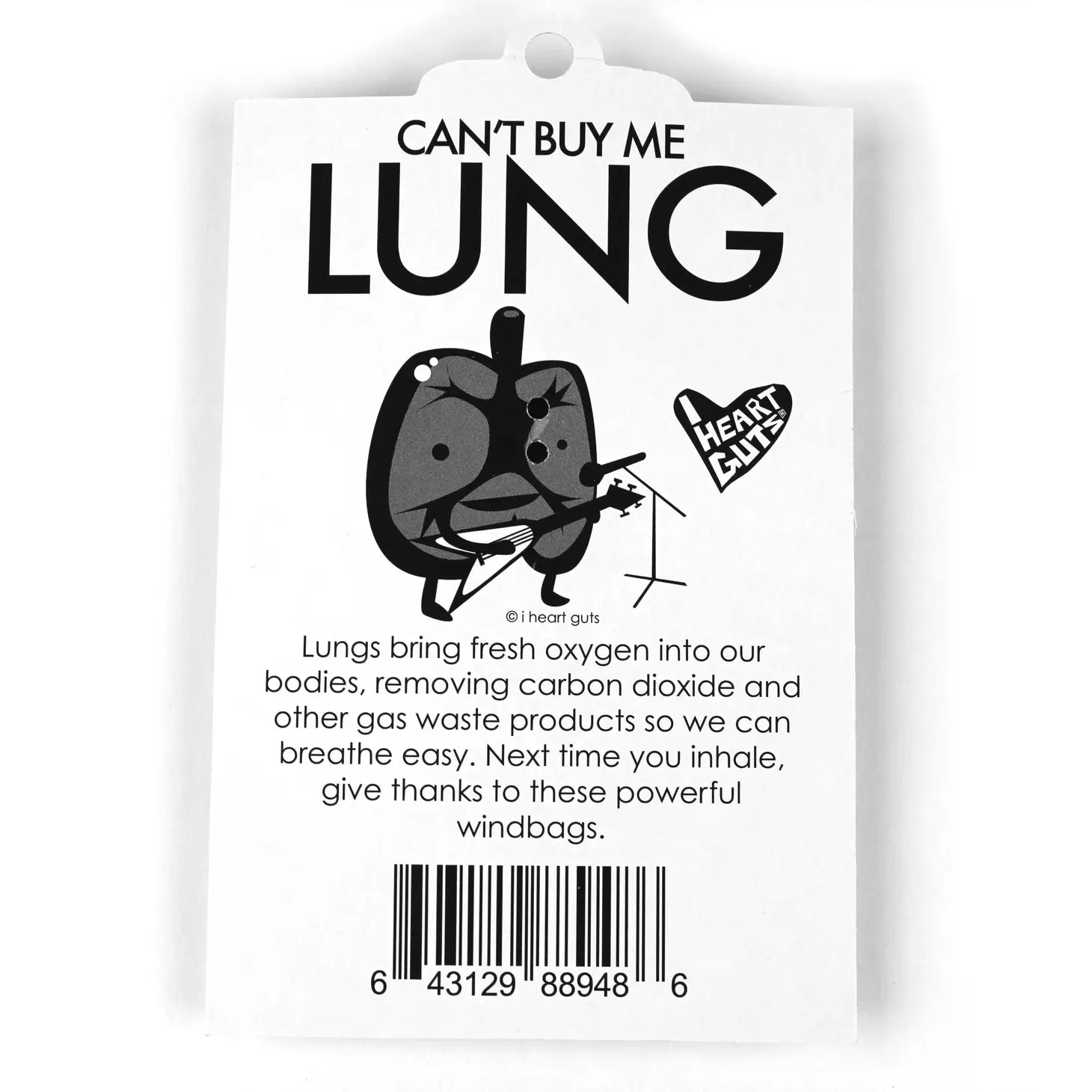 Sleutelhanger Longen - I Lung You