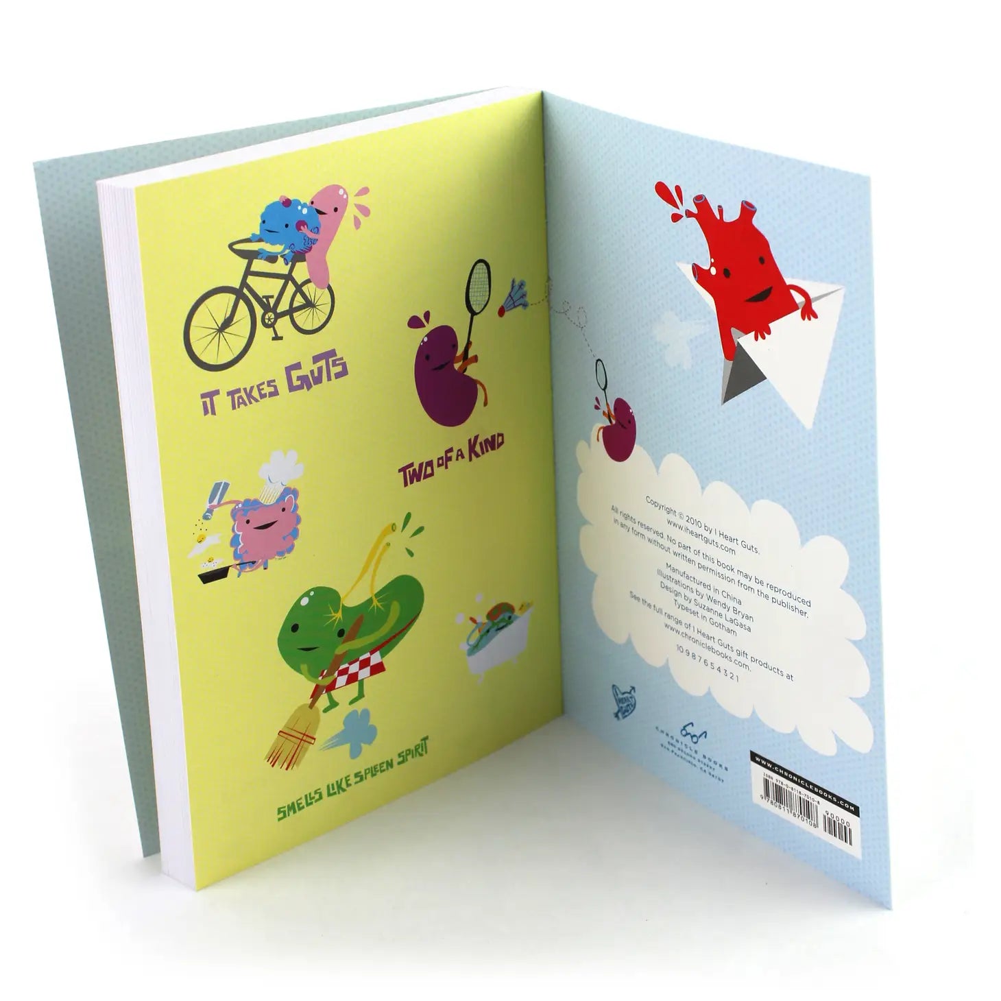 Softcover notebook "Spill your guts"