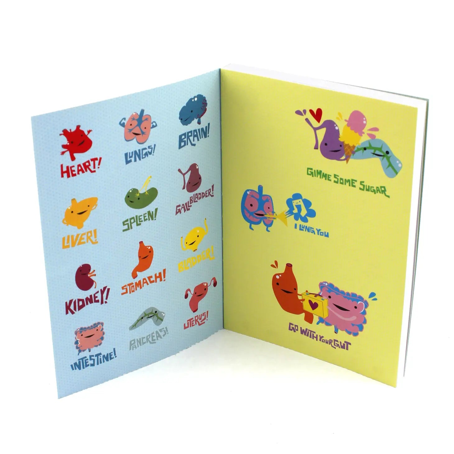 Softcover notebook "Spill your guts"
