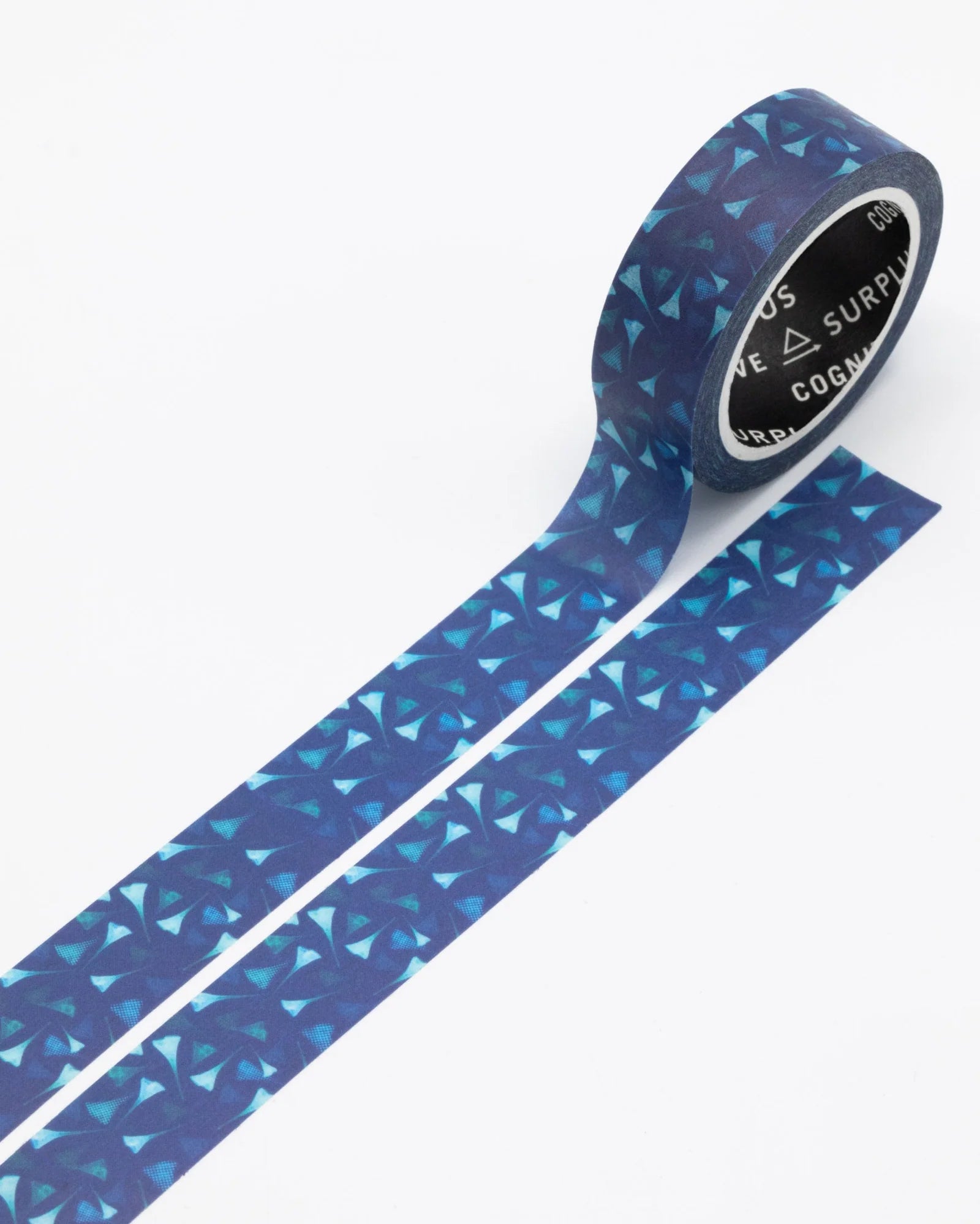 Washi-tape Trompetdiertjes