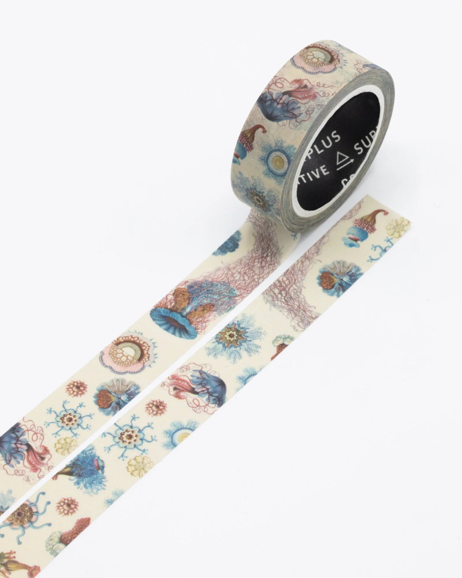 Washi-tape Kwallen (Ernst Haeckel)