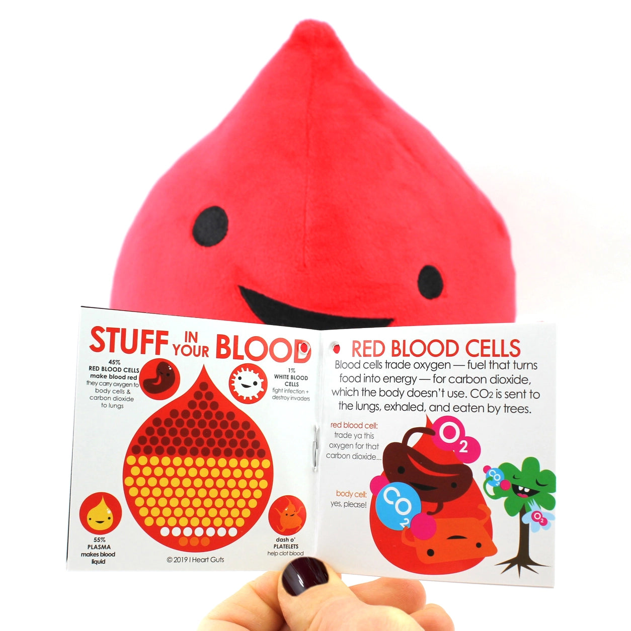 plushie blood drop - All you bleed is blood