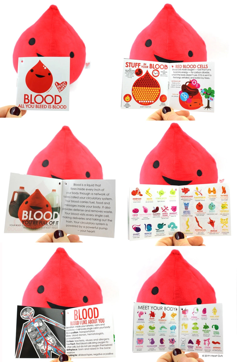 plushie blood drop - All you bleed is blood