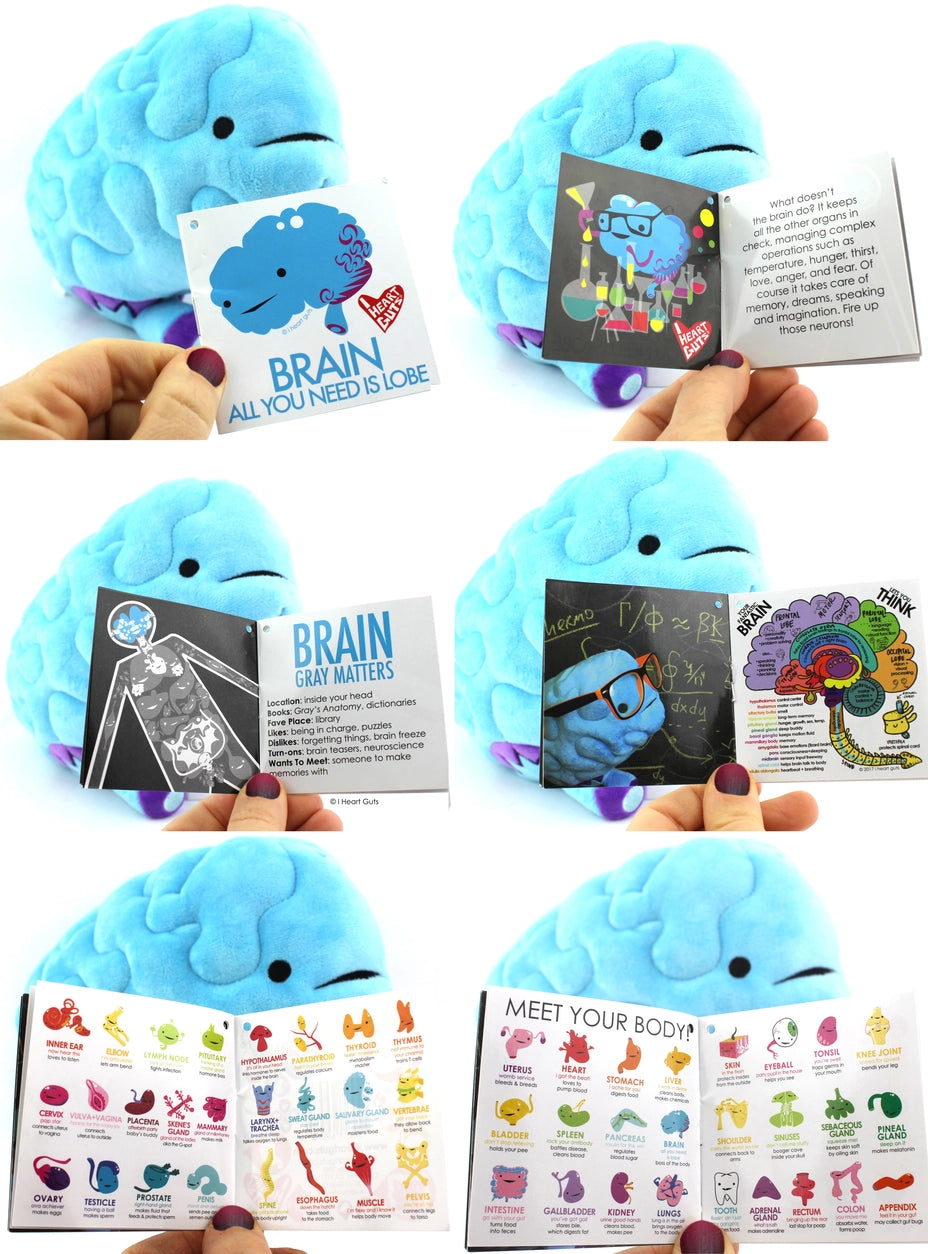 Knuffel brein - All you need is lobe