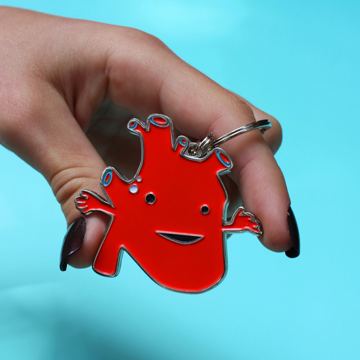 Keychain heart - I got the beat