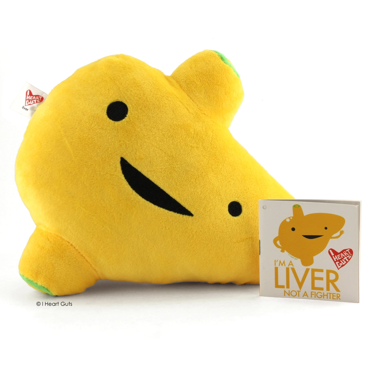 plushie liver - I'm a liver, not a fighter