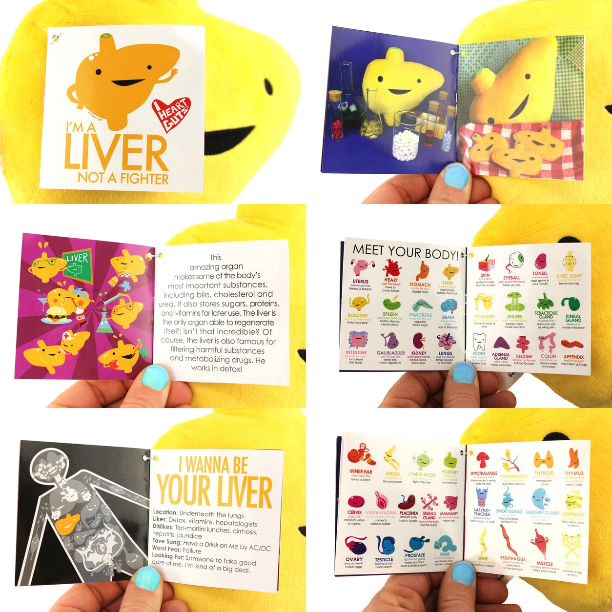 plushie liver - I'm a liver, not a fighter