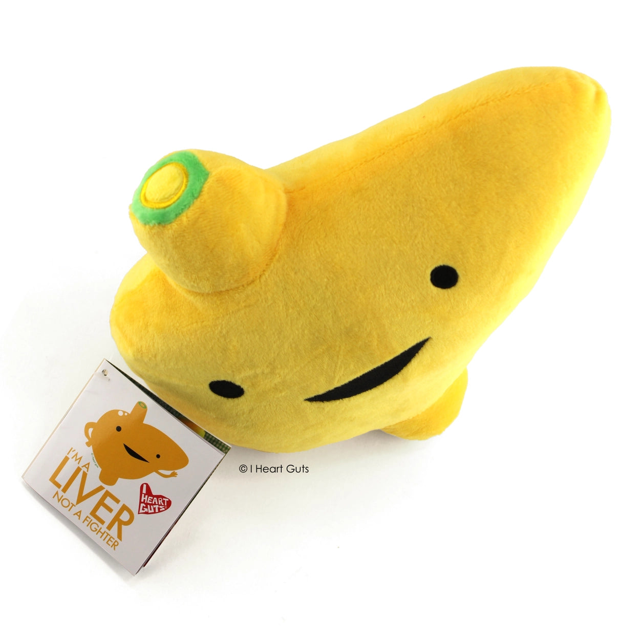 plushie liver - I'm a liver, not a fighter