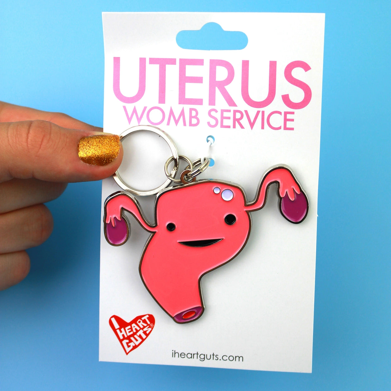 Keychain uterus - Womb Service