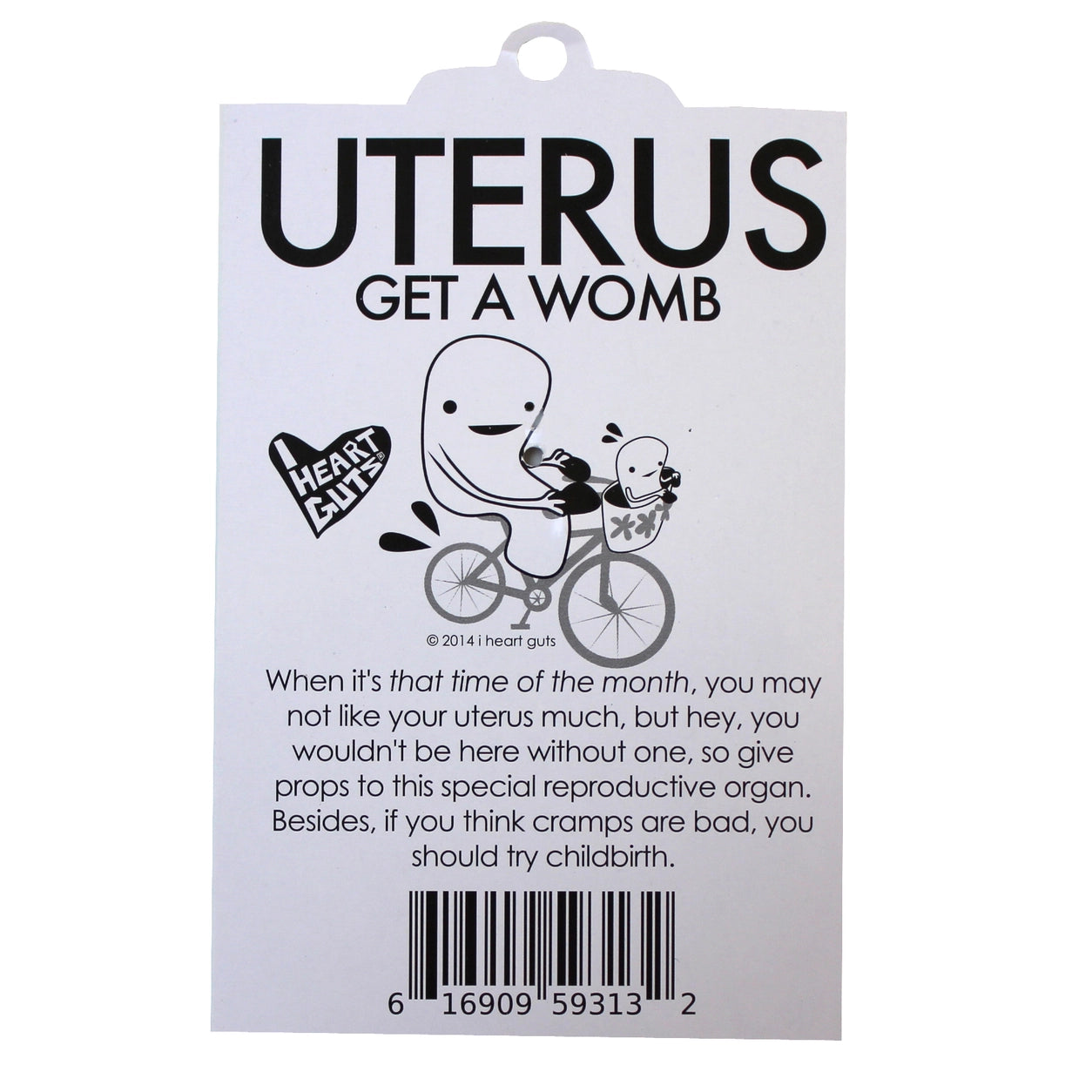 Keychain uterus - Womb Service