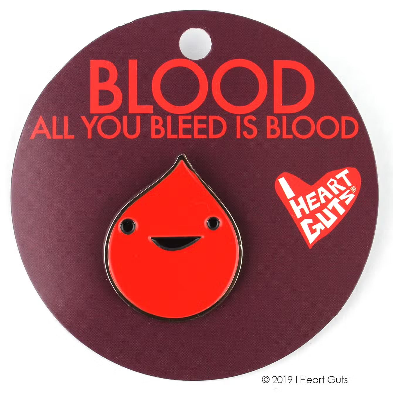 Broche bloed - “All You Bleed is Blood”