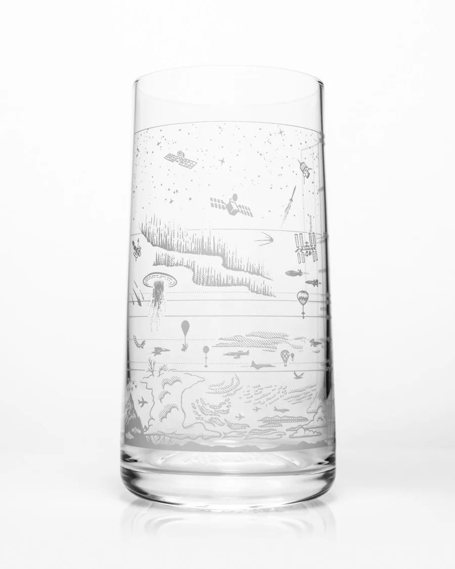 Glas “Above the Earth”
