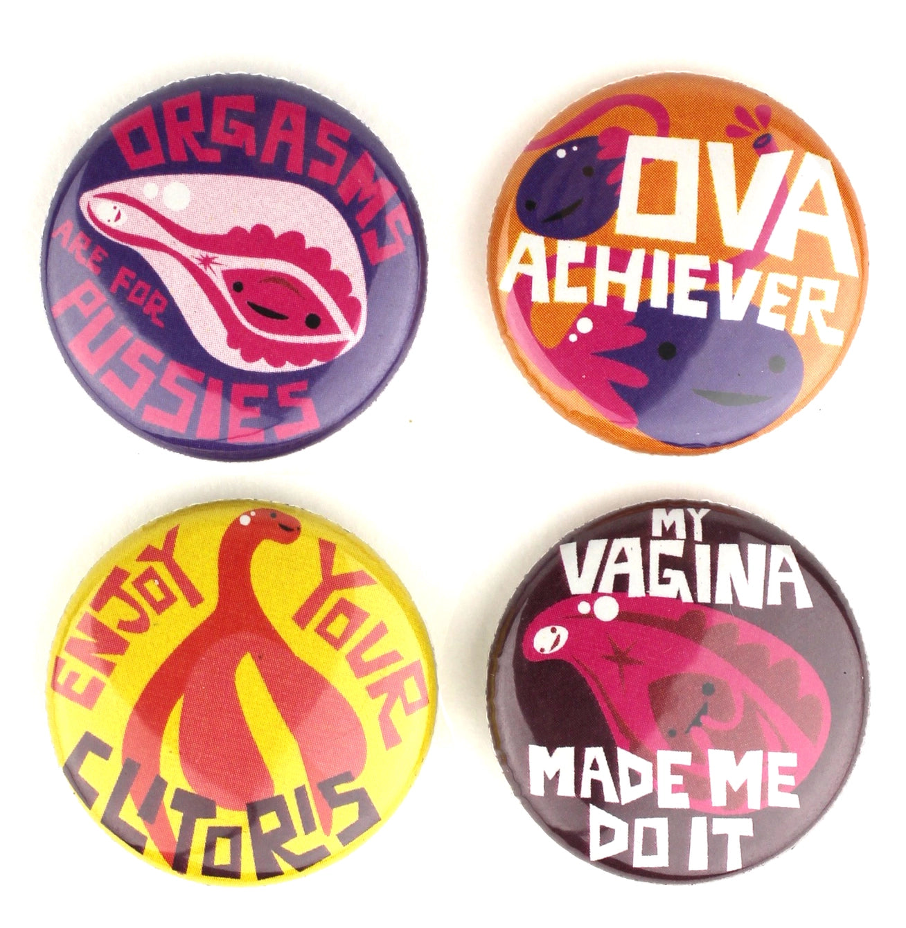 Buttons "Lady Bits"