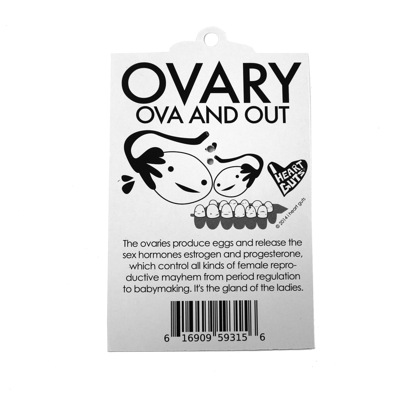 Keychain Ovary - Ova Achiever