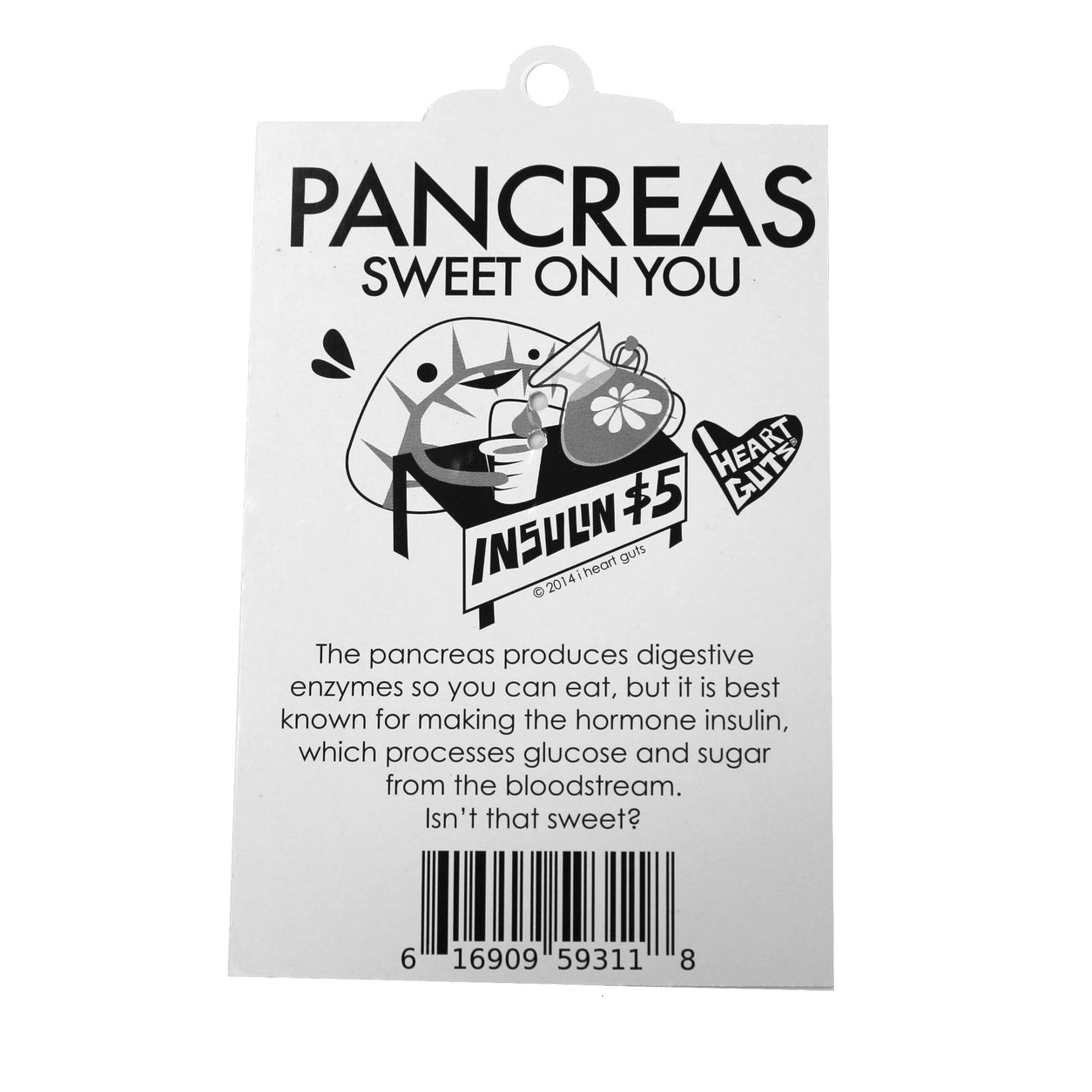 Keychain Pancreas - Insulin For The Win