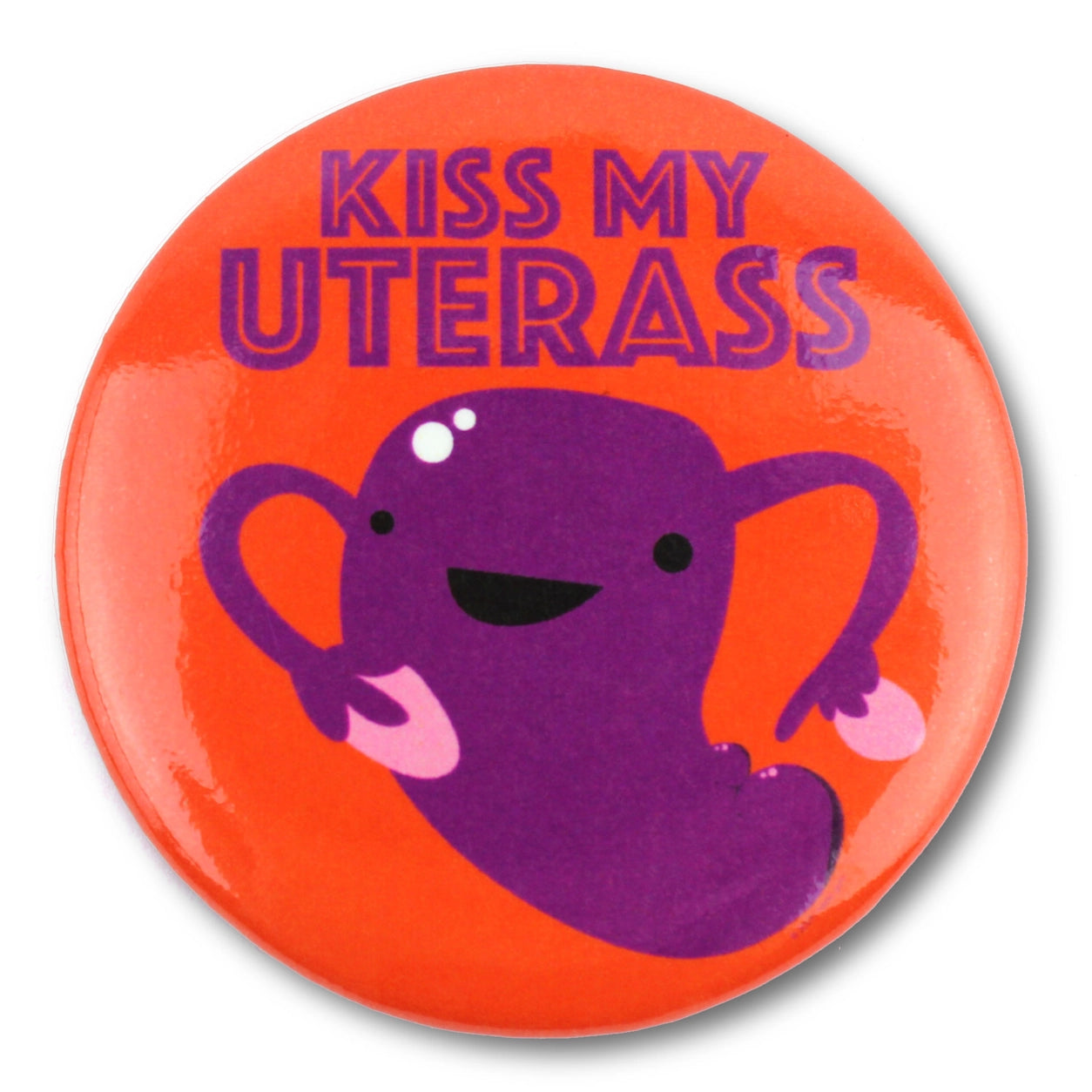 Magneet Baarmoeder - Kiss My Uterass