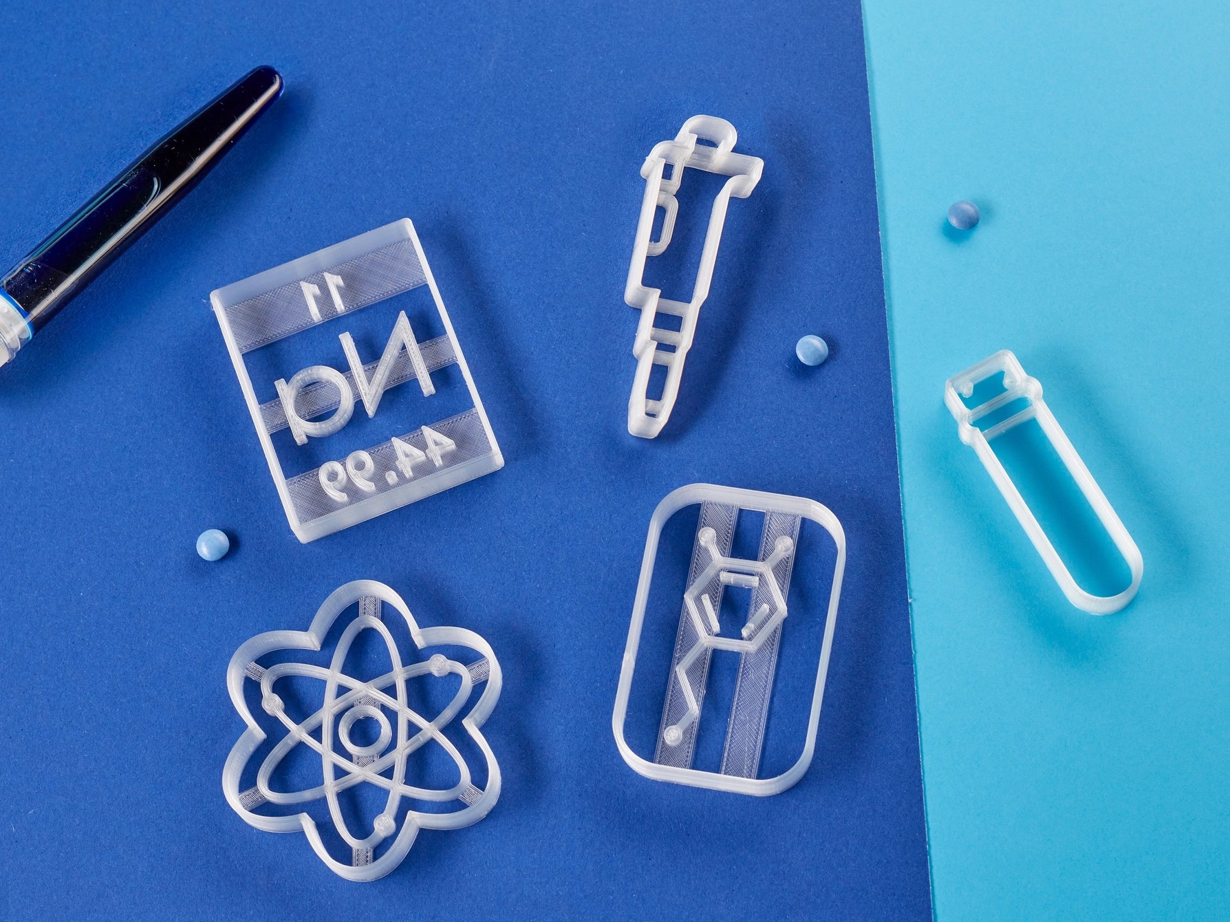 Kleivormpjes chemie