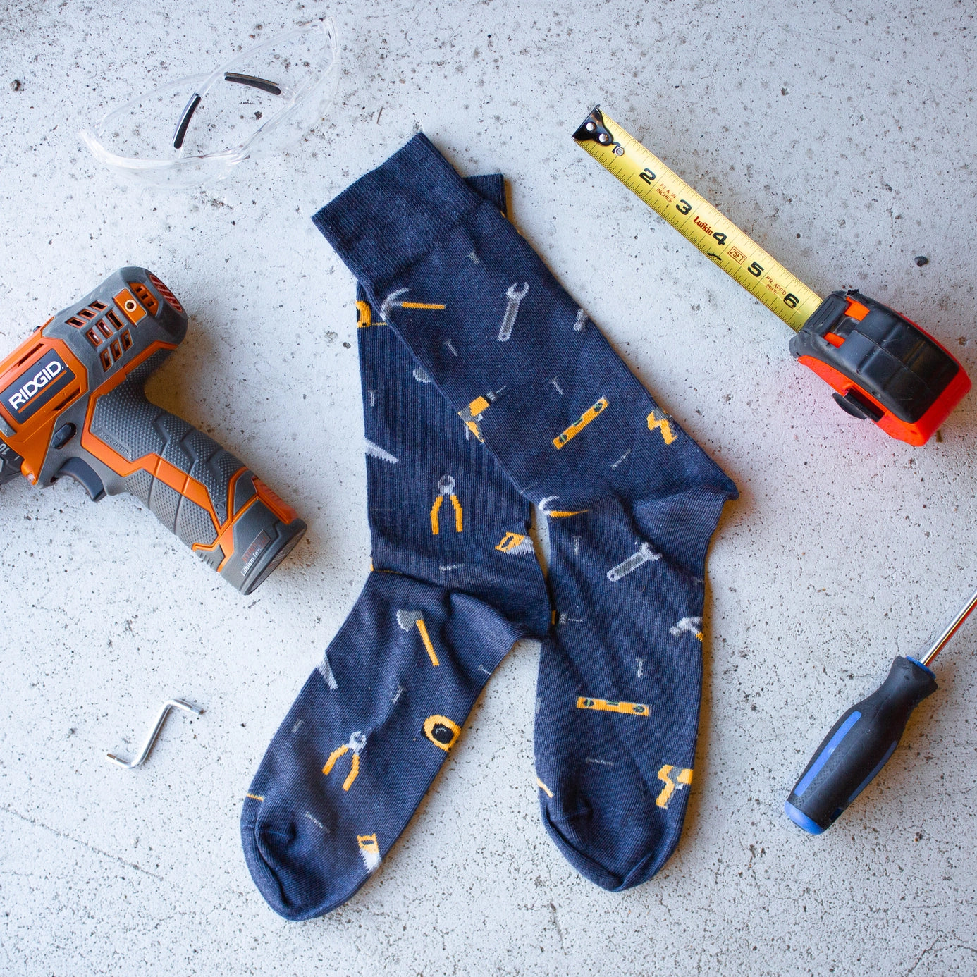 socks "Construction"
