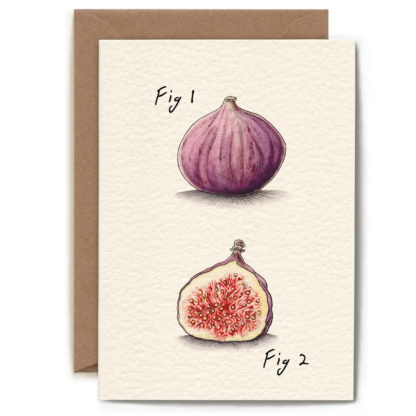 Greeting card Fig "Fig 1/ Fig 2"