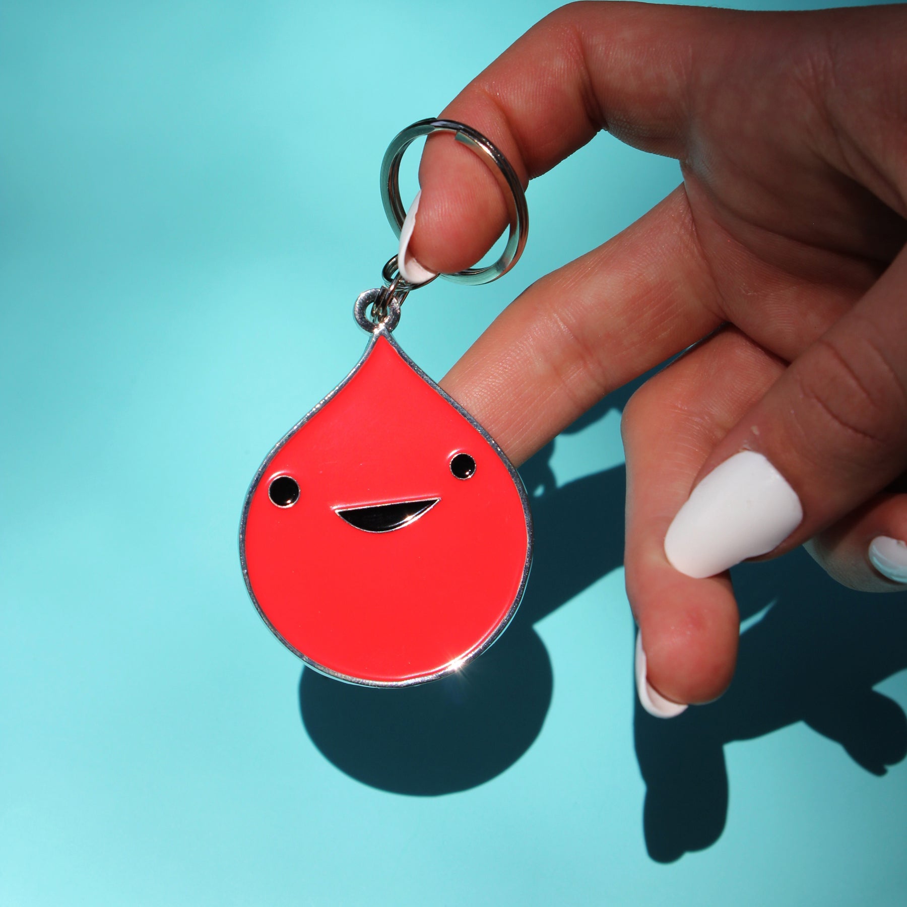 Blood Drop Keychain - All You Bleed is Blood