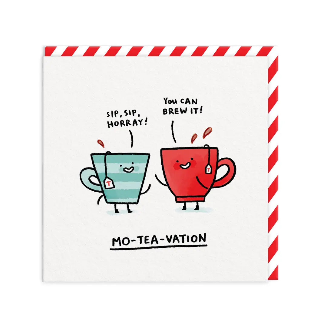 Wenskaart "Sip, Sip, Horray"
