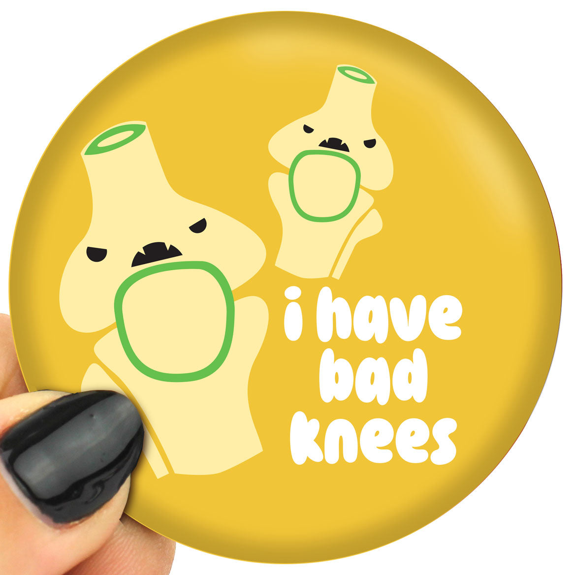 Magneet Knie - Bad Knees