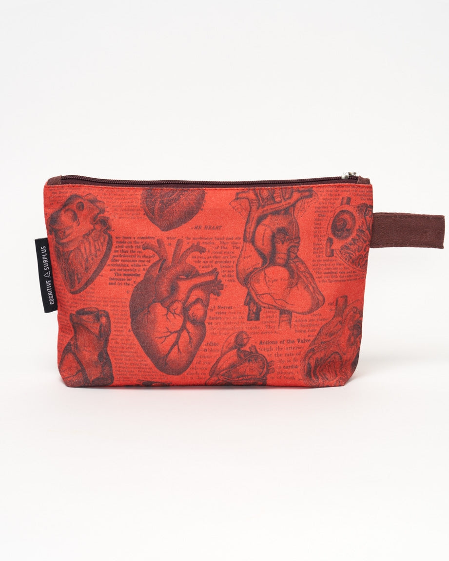 zip case anatomical heart (red)