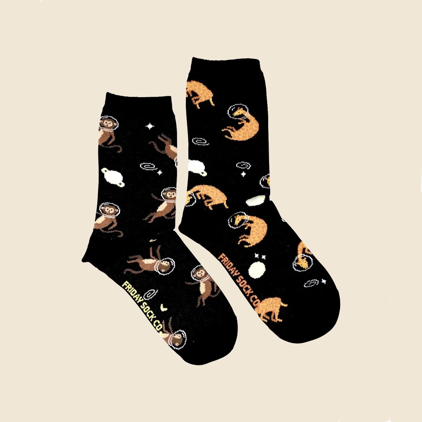 Sokken “Animals in Space”