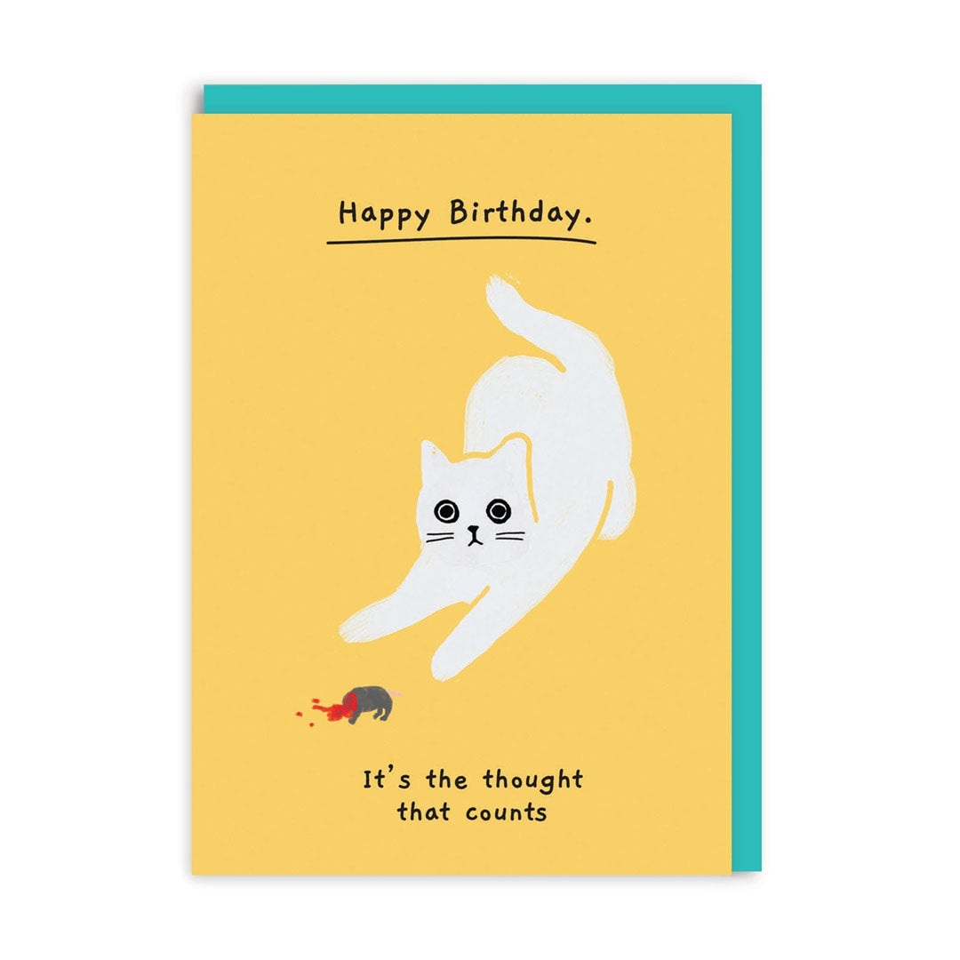 Greeting card "It's the thought that counts" - Fairy Positron