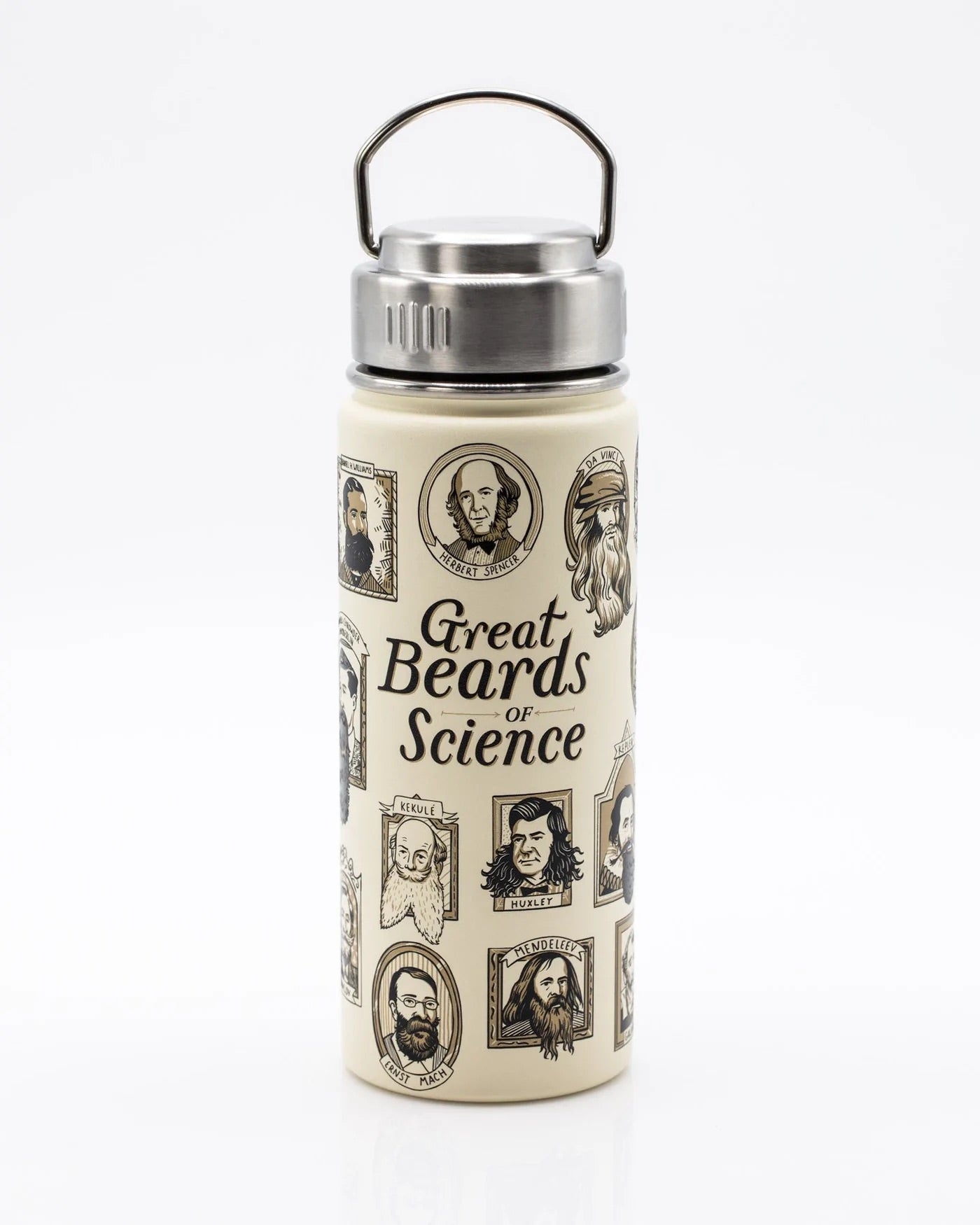 Drinkfles/thermos "Great Beards of Science" (550ml) - Fairy Positron