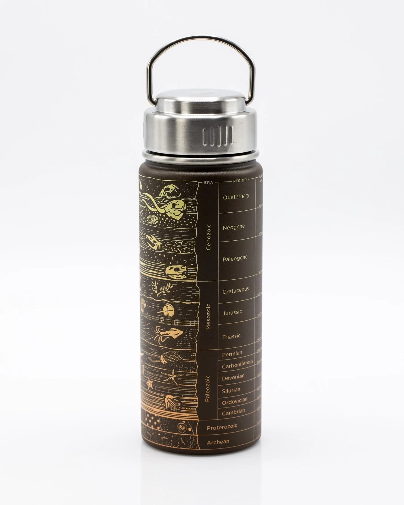 Drinkfles/thermos aardlagen/stratigrafie (550ml) - Fairy Positron