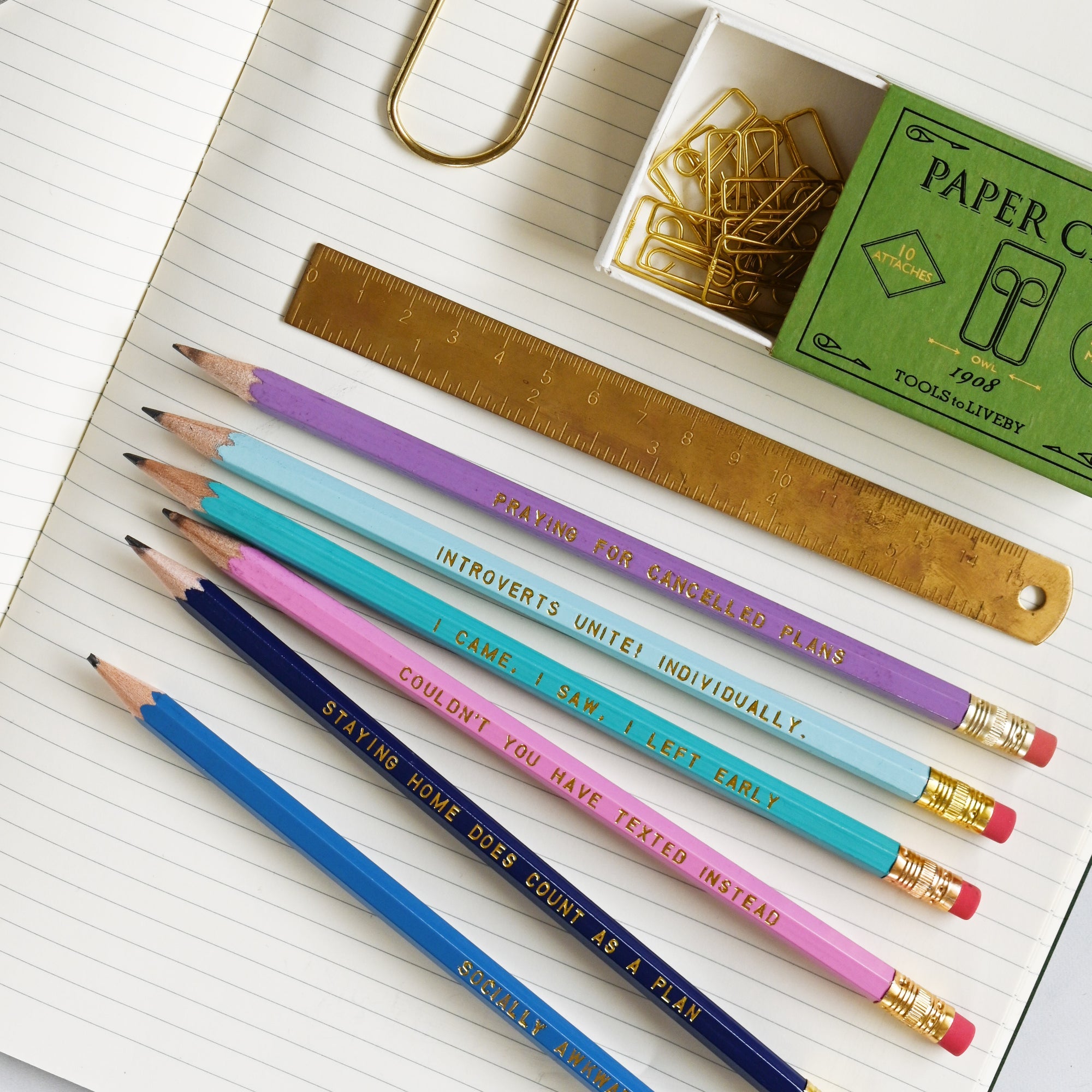 Pencil set introvert - Fairy Positron