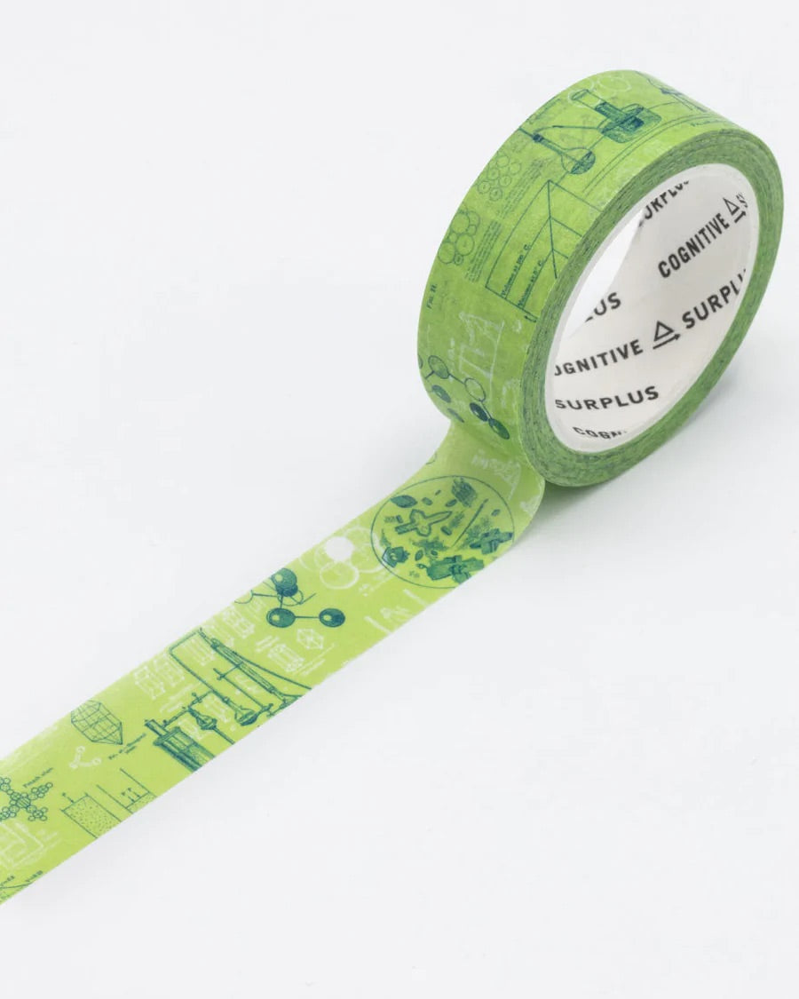 Washi-tape in het labo - Fairy Positron