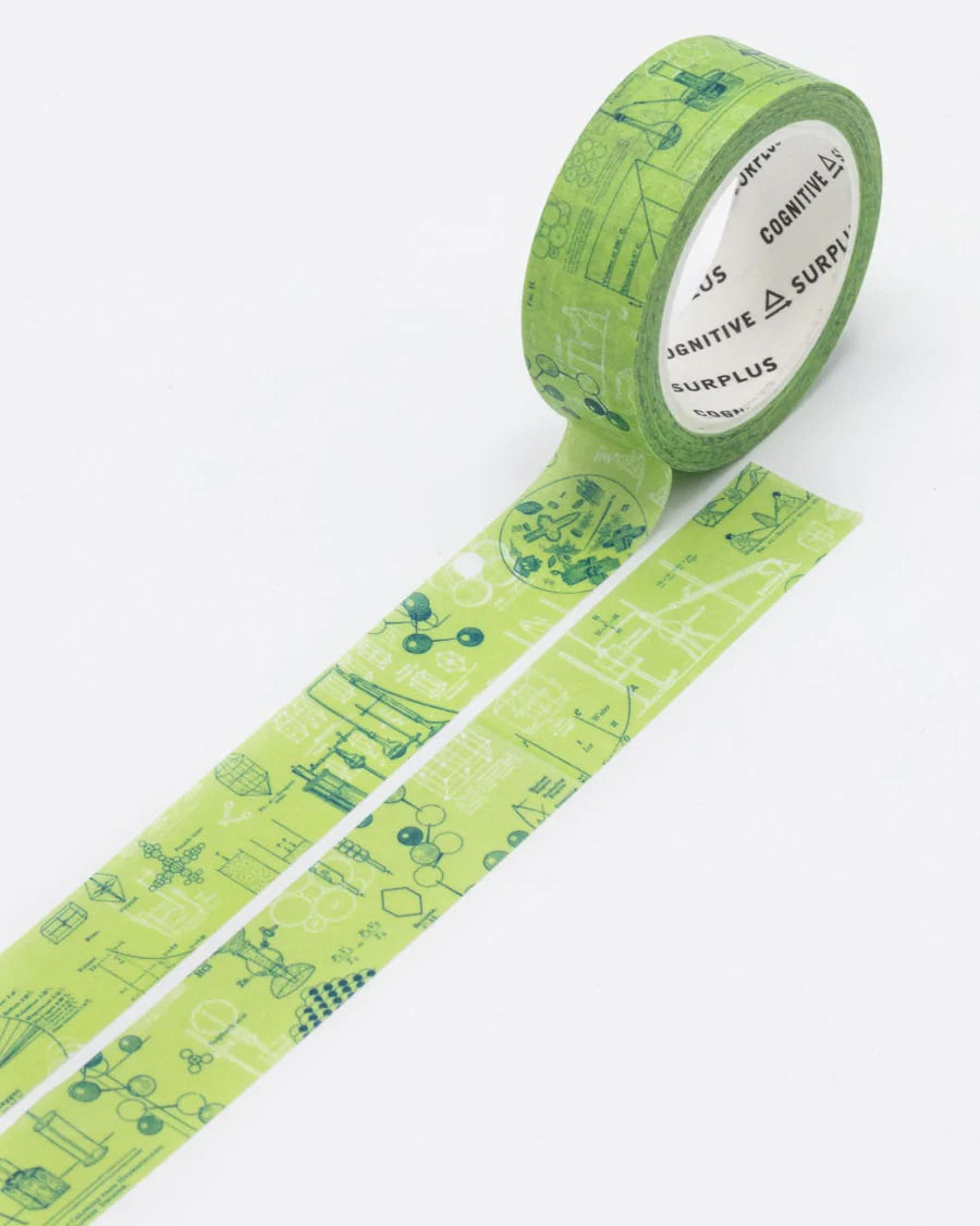 Washi-tape in het labo - Fairy Positron