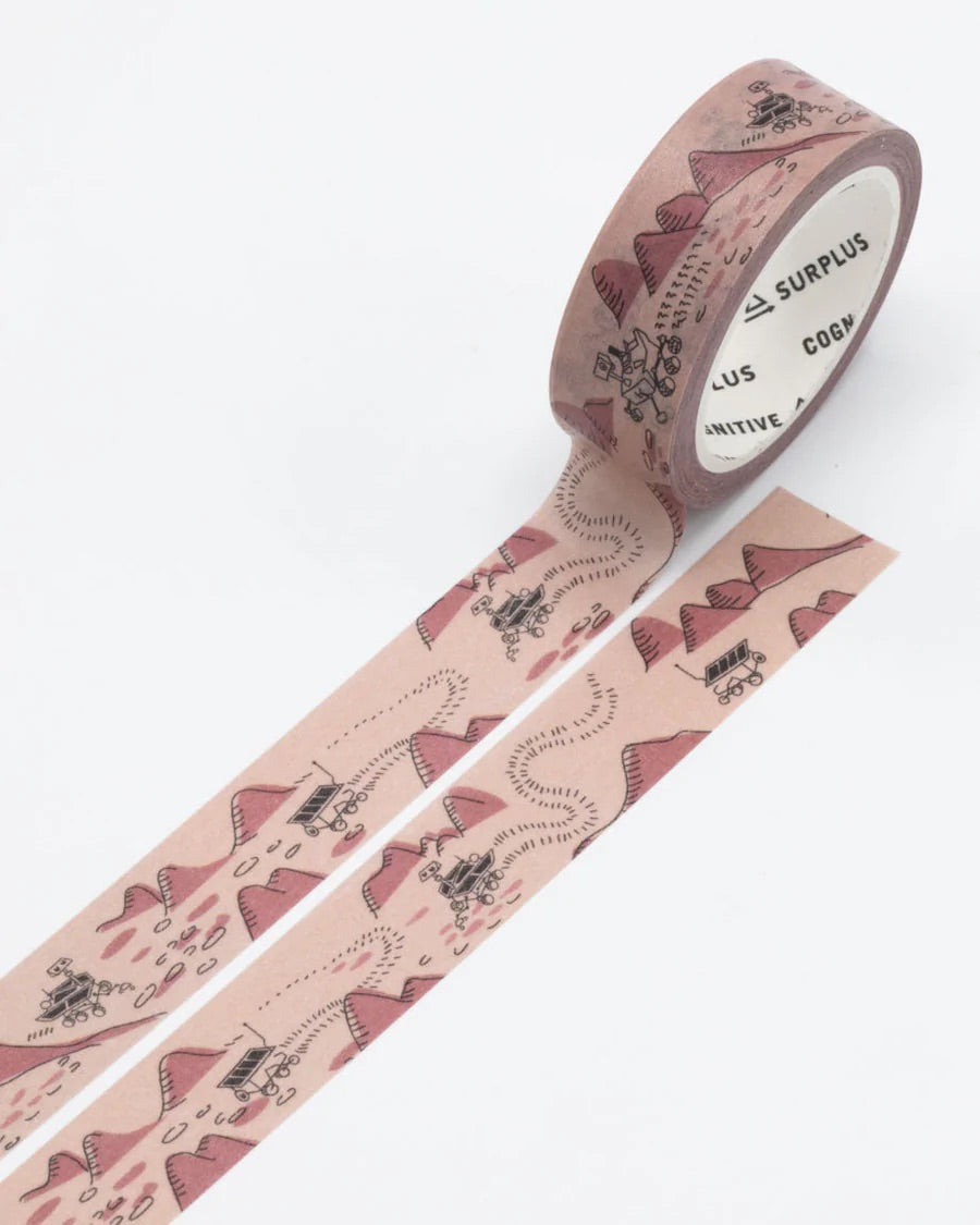 Washi-tape mars rovers - Fairy Positron