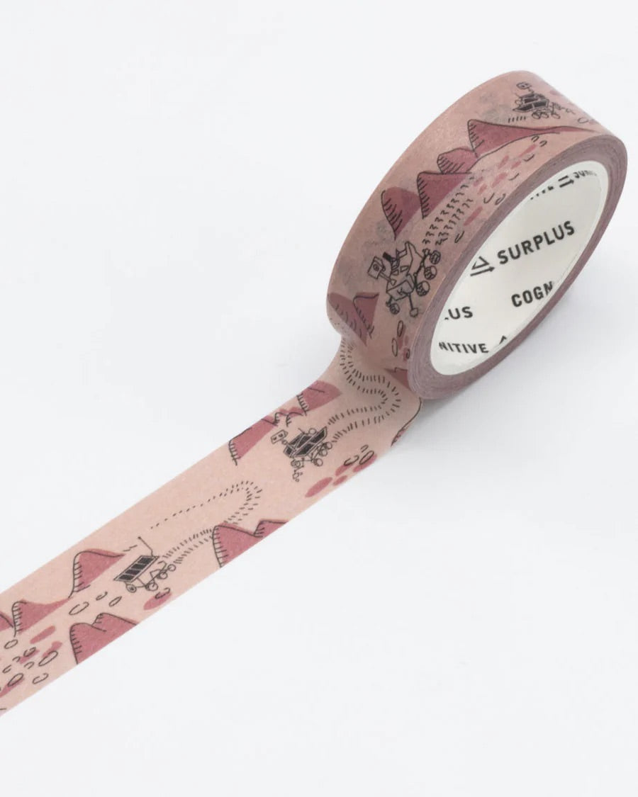 Washi-tape mars rovers - Fairy Positron