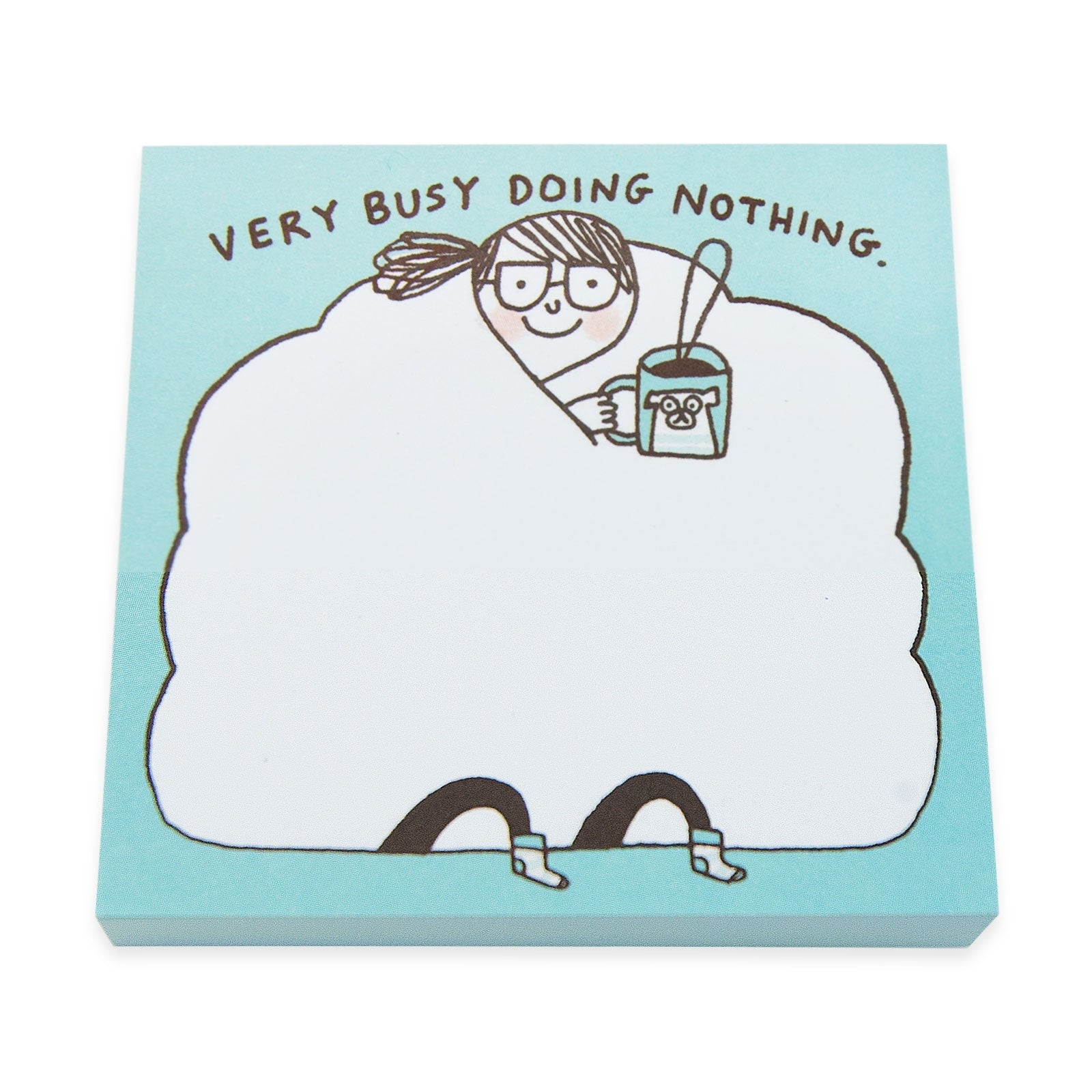 Post-its "Very busy doing nothing" - Fairy Positron