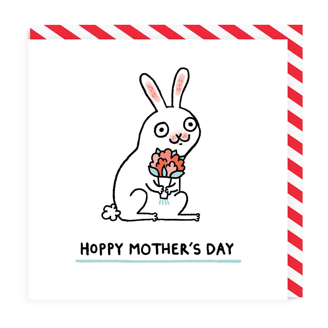 Wenskaart moederdag "Hoppy Mother's Day" - Fairy Positron