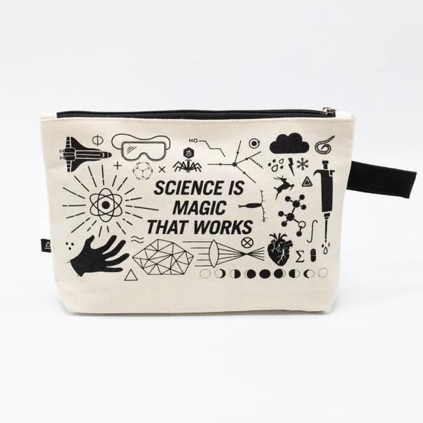 zip case "Science is magic that works" - Fairy Positron