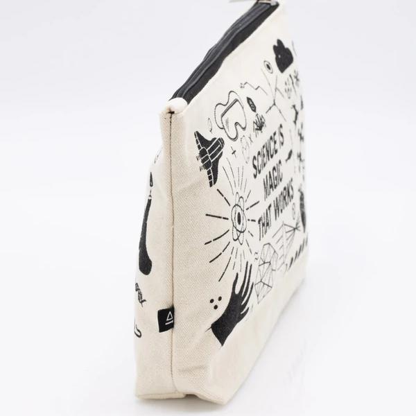 zip case "Science is magic that works" - Fairy Positron